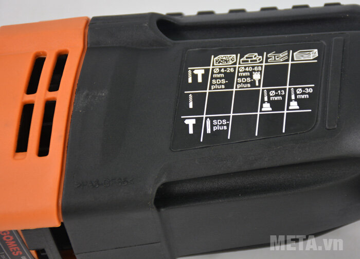 Máy khoan bê tông Gomes GB-2603SRE