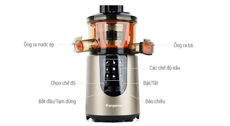 Máy ép chậm Kangaroo KG180SJD