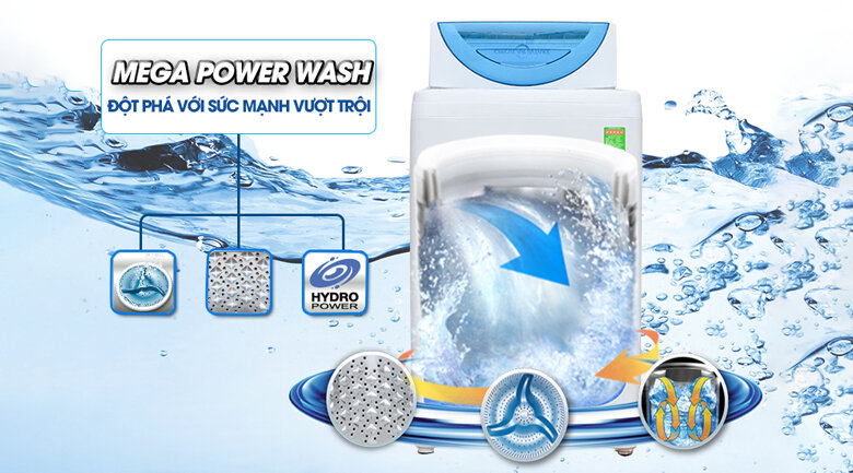 Máy giặt Toshiba 8.2kg AW-E920LV WB Máy giặt Toshiba 8.2kg AW-E920LV WB