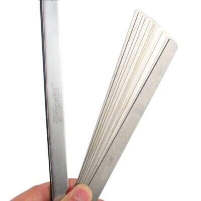Thước lá đo khe hở 150 x 17mm Asaki AK-0139