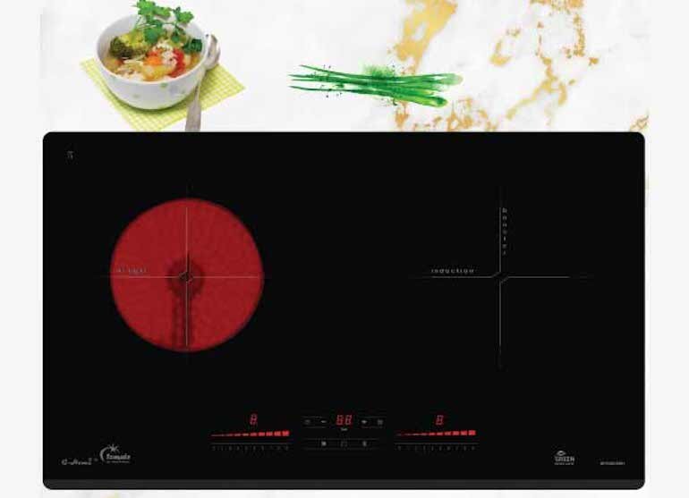 Bếp từ hồng ngoại âm 2 vùng nấu Tomate GH DUO-S2IH