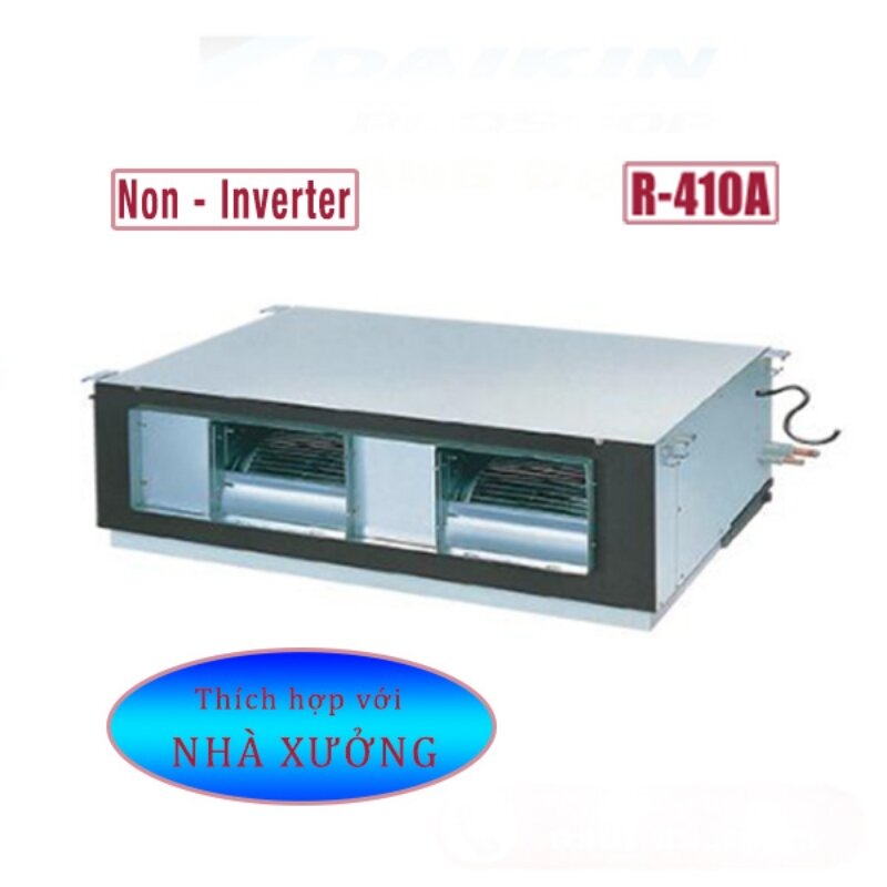Điều hòa giấu trần nối ống gió Daikin 80000 BTU 1 chiều FDR08NY1/RUR08NY1 gas R-410A