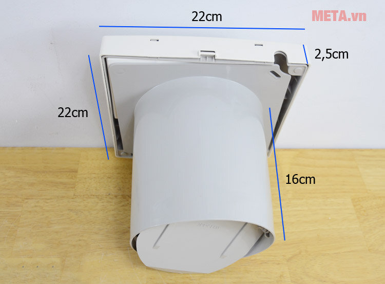 Quạt hút gắn tường Panasonic FV-15EGS1 (có màn che - ống thông nghiêng) Quạt hút gắn tường Panasonic FV-15EGS1 (có màn che - ống thông nghiêng)