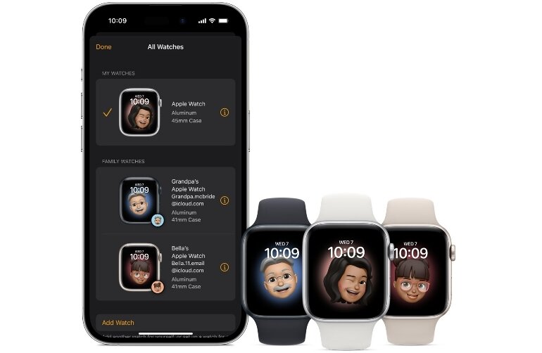 Đồng hồ thông minh Apple Watch SE 2022 LTE 44mm