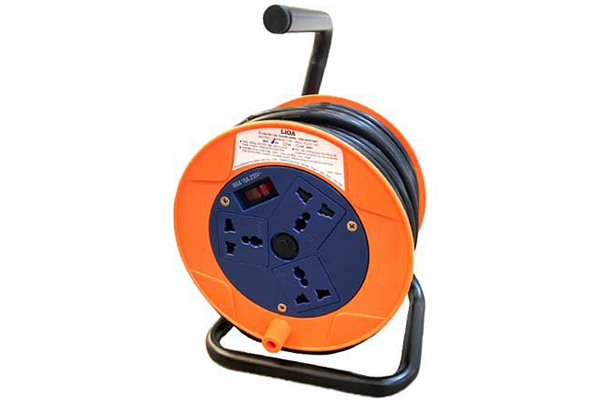 Ổ cắm kéo dài LiOA QN20-3-10A Kiểu Rulo Ổ cắm kéo dài LiOA QN20-3-10A Kiểu Rulo