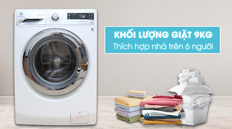 Máy giặt Electrolux Inverter 9 kg EWF12932 Máy giặt Electrolux Inverter 9 kg EWF12932