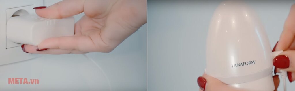 Máy làm sạch da chết gót chân Lanaform Dolce LA131503