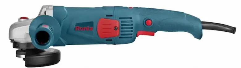 Máy mài góc Ronix có thân máy dài Máy mài góc Ronix