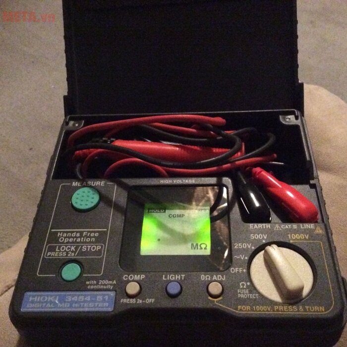Máy đo điện trở cách điện Hioki 3454-51