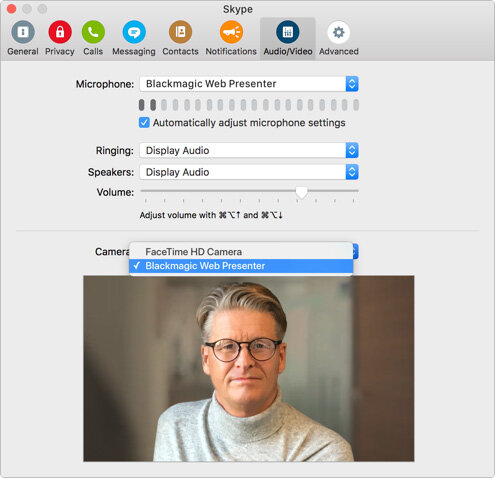 BLACKMAGIC WEB PRESENTER