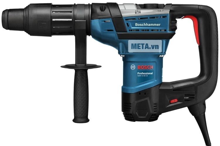 Máy khoan búa Bosch GBH 5-40D hoạt động với công suất khỏe.