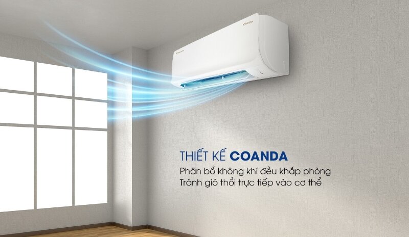 Điều hòa Daikin Inverter 12000 BTU 1 chiều ATKA35UAVMV gas R-32