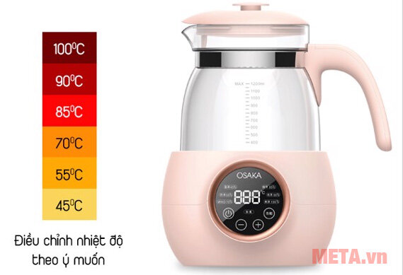 Máy khử trùng, hâm sữa Osaka KTE120P