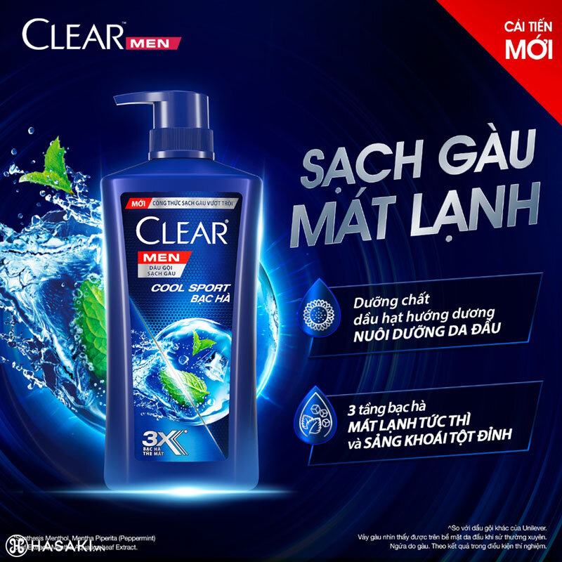 CLEAR Men Cool Sport 630g