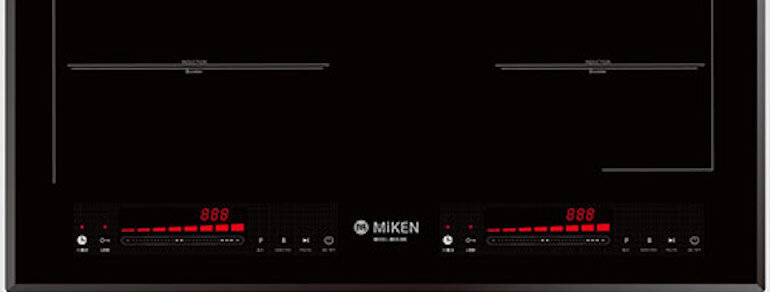 Tính năng tiện ích bếp từ âm 2 vùng nấu Miken MKB-99E 