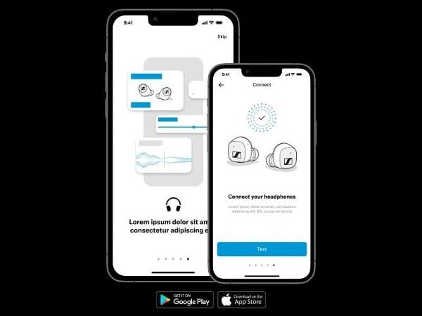 Điều khiển cảm ứng bằng ứng dụng Sennheiser Smart Control Tai nghe Sennheiser CX Plus True Wireless