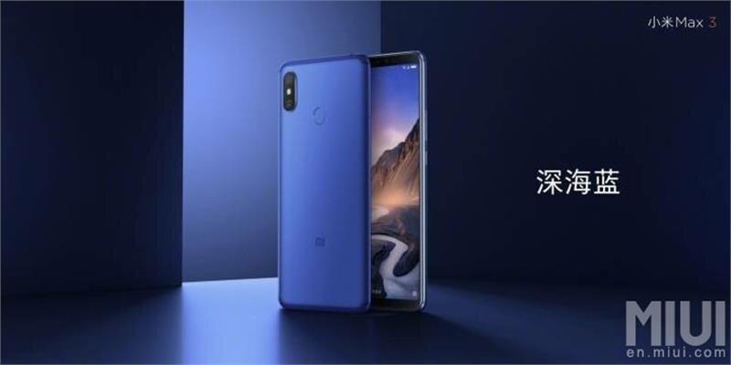 Điện Thoại Xiaomi MI MAX 3 Gold