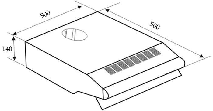 Máy hút mùi Capri CR-290I