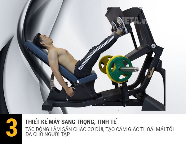 Máy tập đạp đùi Tiger Sport Premium TGP-460