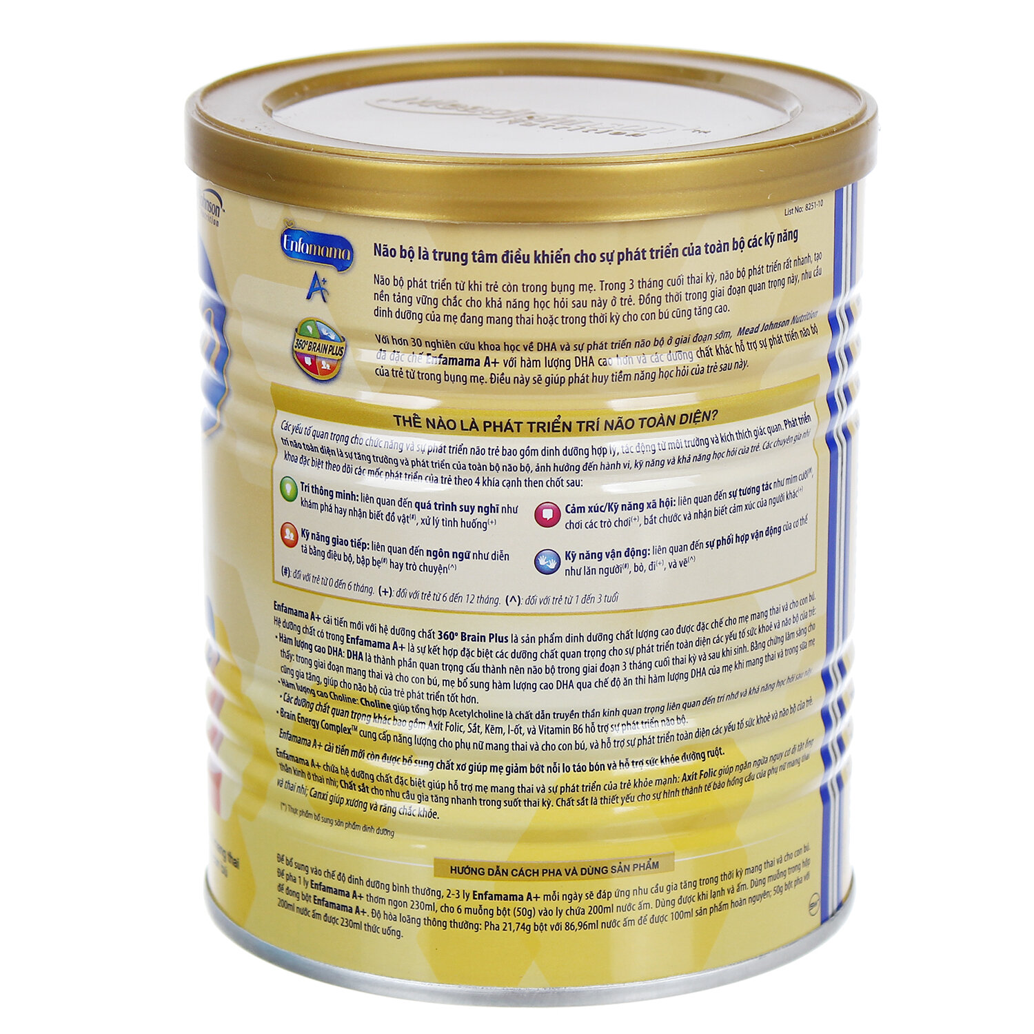  Sữa bầu Enfamama A  vị Chocolate hộp 400g