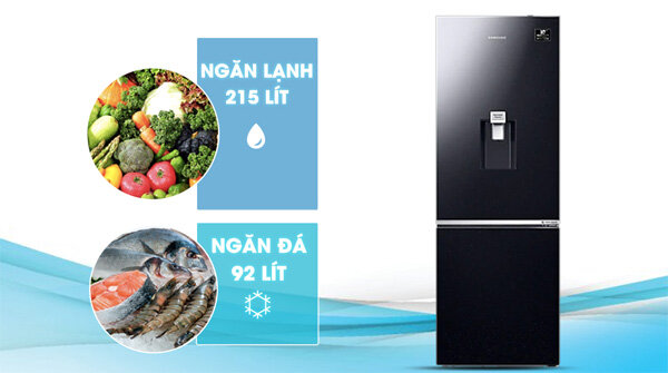 Tủ lạnh Samsung Inverter 307 lít RB30N4190BU/SV Mới 2021