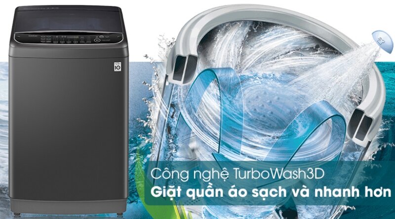 Máy giặt LG Inverter 11 kg TH2111SSAB turbo wash