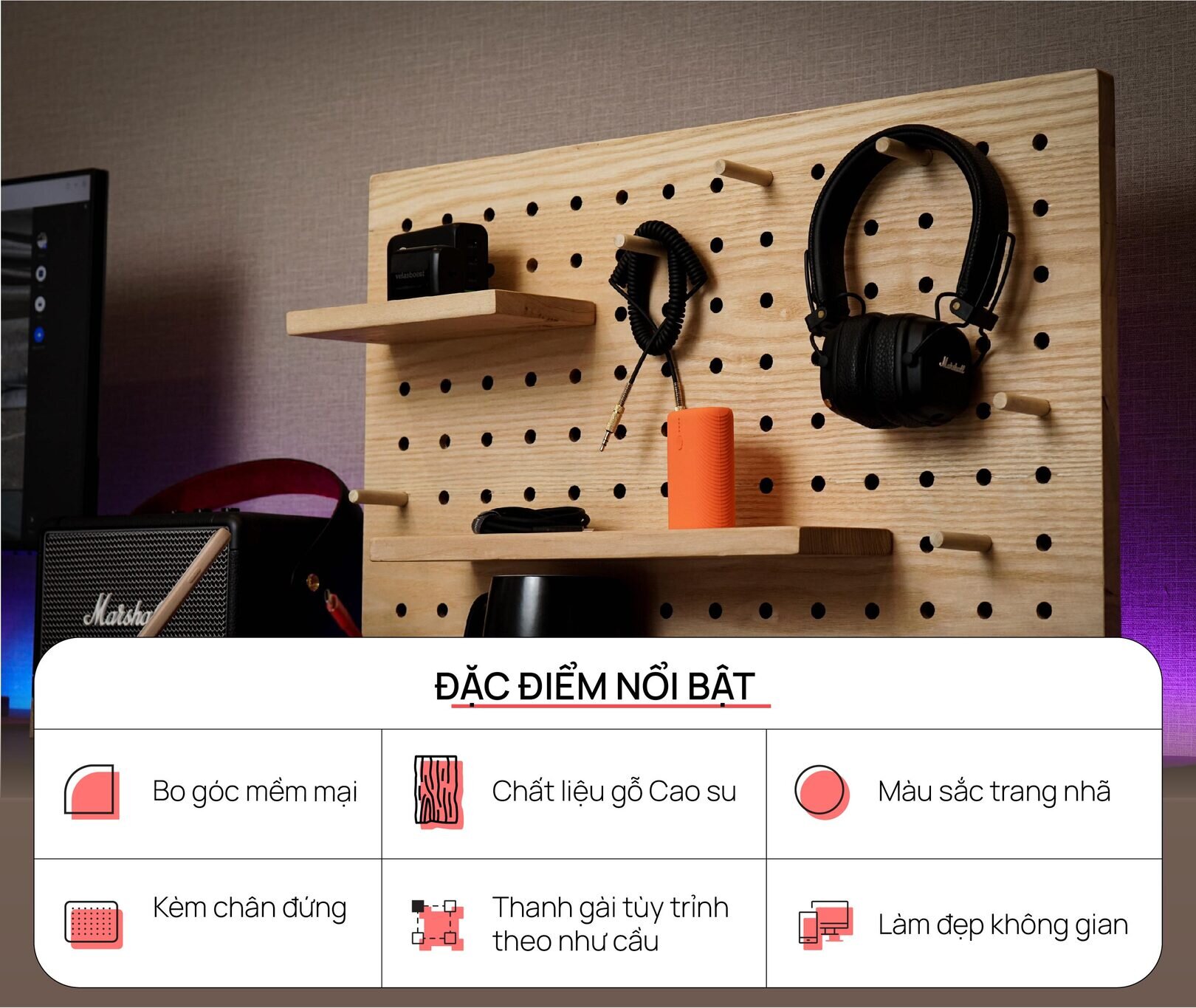 Giá treo đồ HyperWork PG01D 1