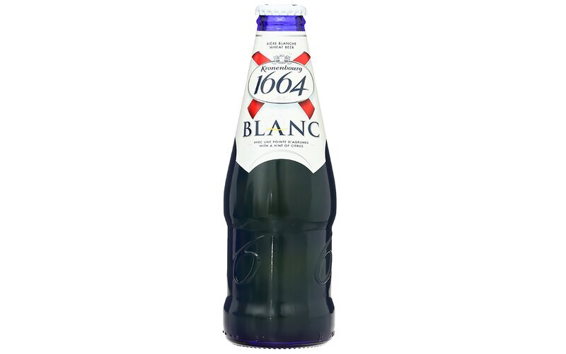 Bia Kronenbourg 1664 Blanc 5% - Chai 330ml, Thùng 24 Chai
