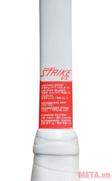 Vợt tennis Babolat Pure Strike VS 101280 295g Vợt tennis Babolat Pure Strike VS 101280 295g