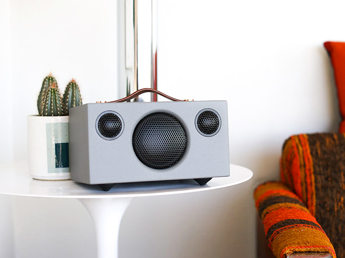 Loa màu ghi xám Loa màu ghi xám