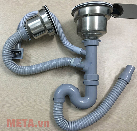 Chậu rửa bát Sơn Hà S80 inox Sus 340 cao cấp