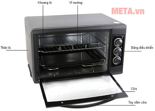 Lò nướng Tiross TS9603 (50 lít) Lò nướng Tiross TS9603 (50 lít)