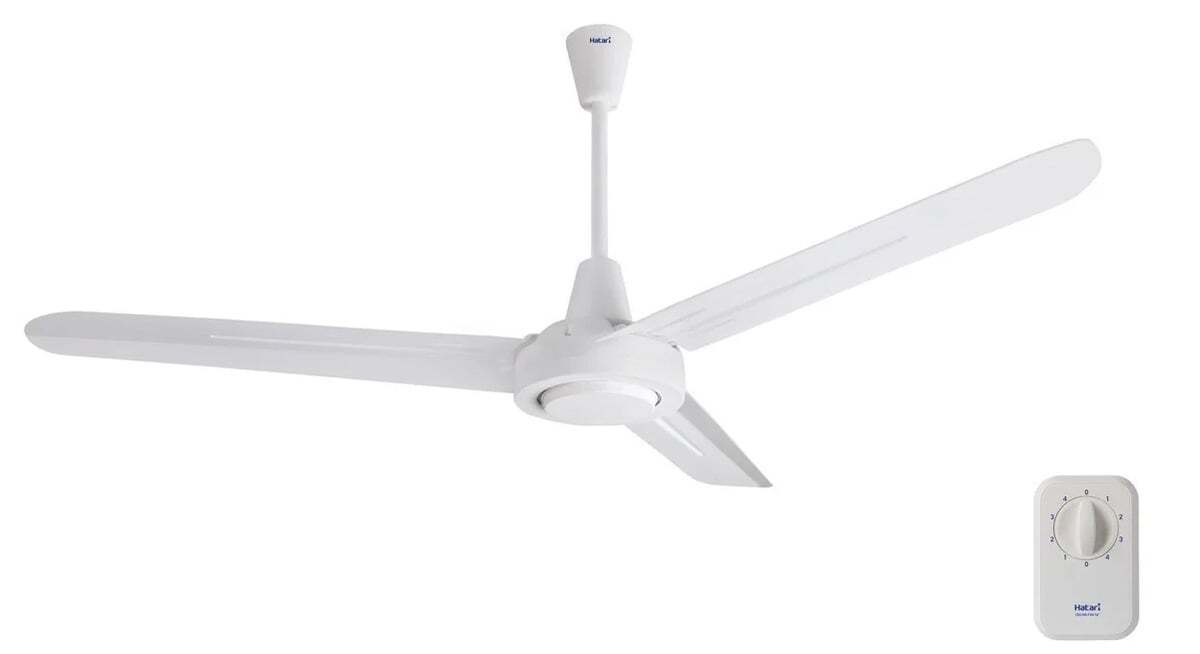 Hình ảnh quạt trần 3 cánh Hatari C56M1 Hình ảnh quạt trần 3 cánh Hatari C56M1
