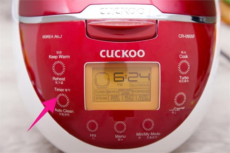 Nồi cơm điện tử Cuckoo CR-0655F 1L