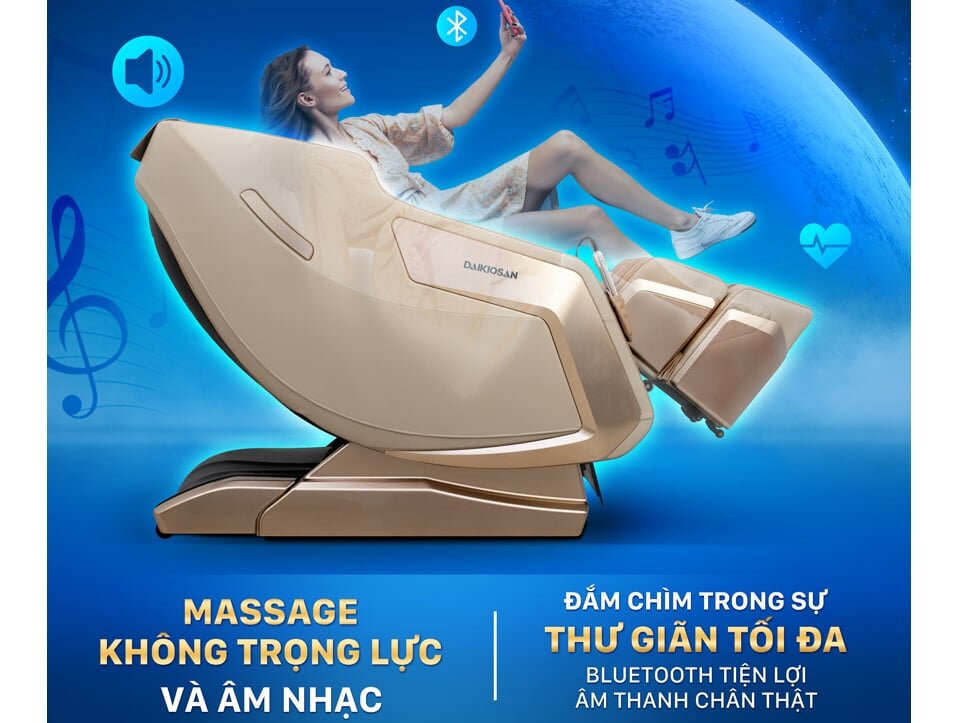 Ghế massage không trọng lực