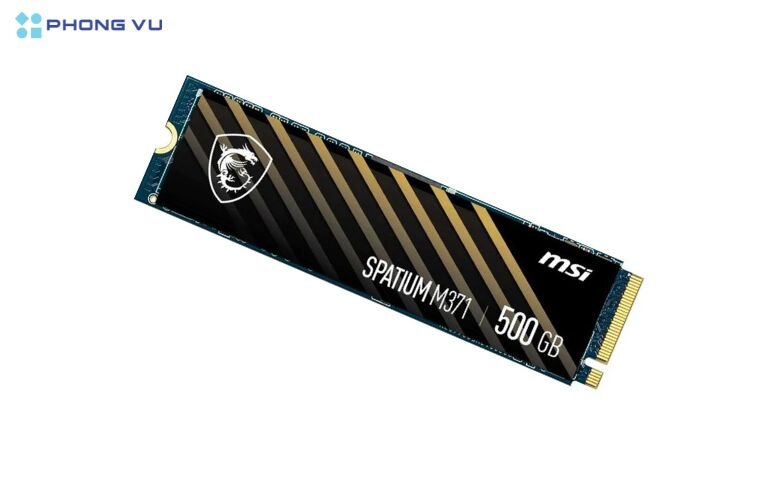 Ổ cứng SSD MSI SPATIUM M371 NVMe M.2 500 GB truyền tải dữ liệu nhanh chóng