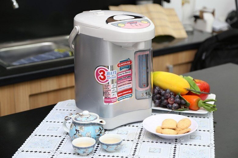 Bình thủy điện Sunhouse SH 1535 3.5 lít Bình thủy điện Sunhouse SH 1535 3.5 lít