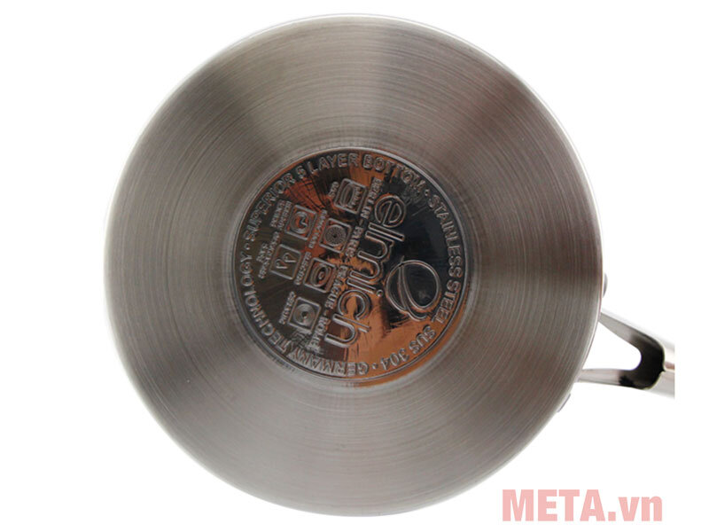 Chảo chống dính inox 304 có vung kính Elmich Praha EL3248 24cm