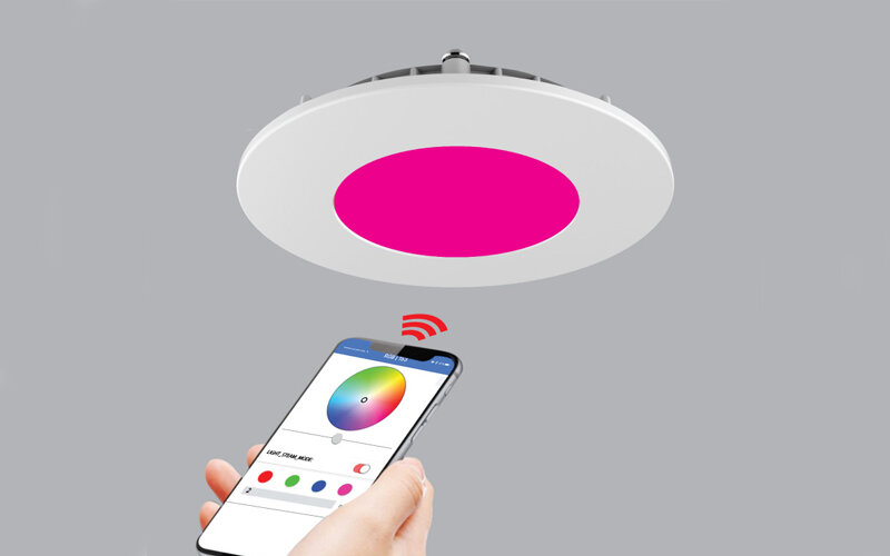 Đèn Led âm trần thông minh MPE RPL 24 SC có cấu tạo chắc chắn