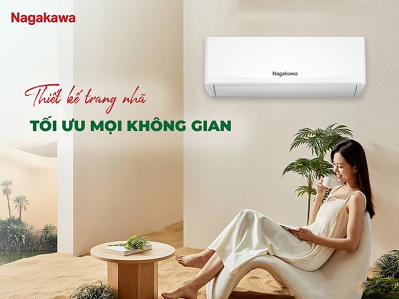 Điều hòa Nagakawa Inverter 18000 BTU 1 chiều NIS-C18R2U51 gas R-32 Điều hòa Nagakawa Inverter 18000 BTU 1 chiều NIS-C18R2U51 gas R-32