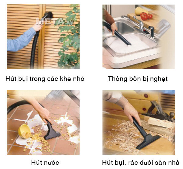 Máy hút bụi và nước Shop-Vac MICRO 10L 589-02