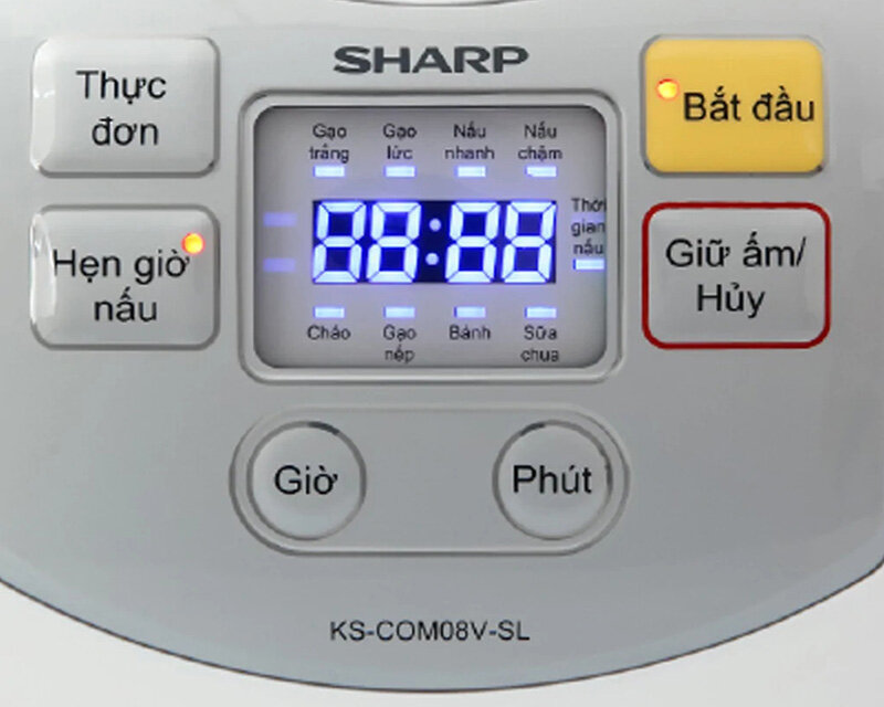 Thao tác nút nhấn dễ sử dụng