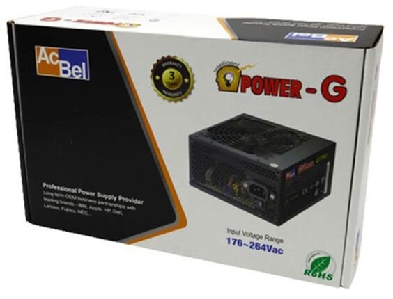 Nguồn máy tính Acbel iPower G600 (PCB027-Y4AGT)