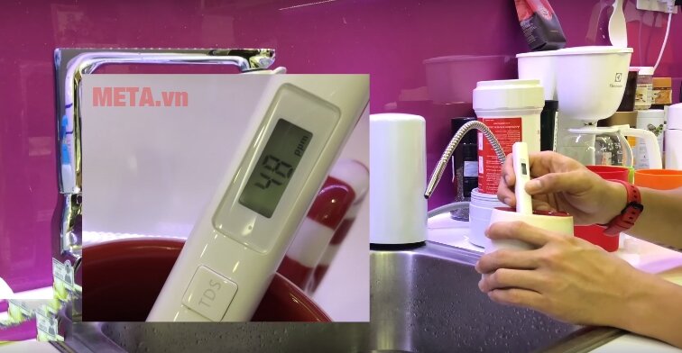 Thiết bị lọc nước Cleansui trên bồn rửa Z9E/ET101