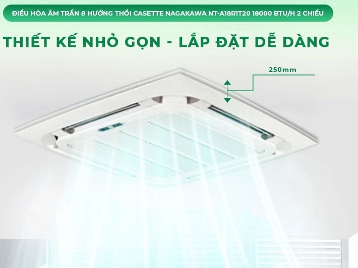 Điều hòa âm trần Nagakawa 