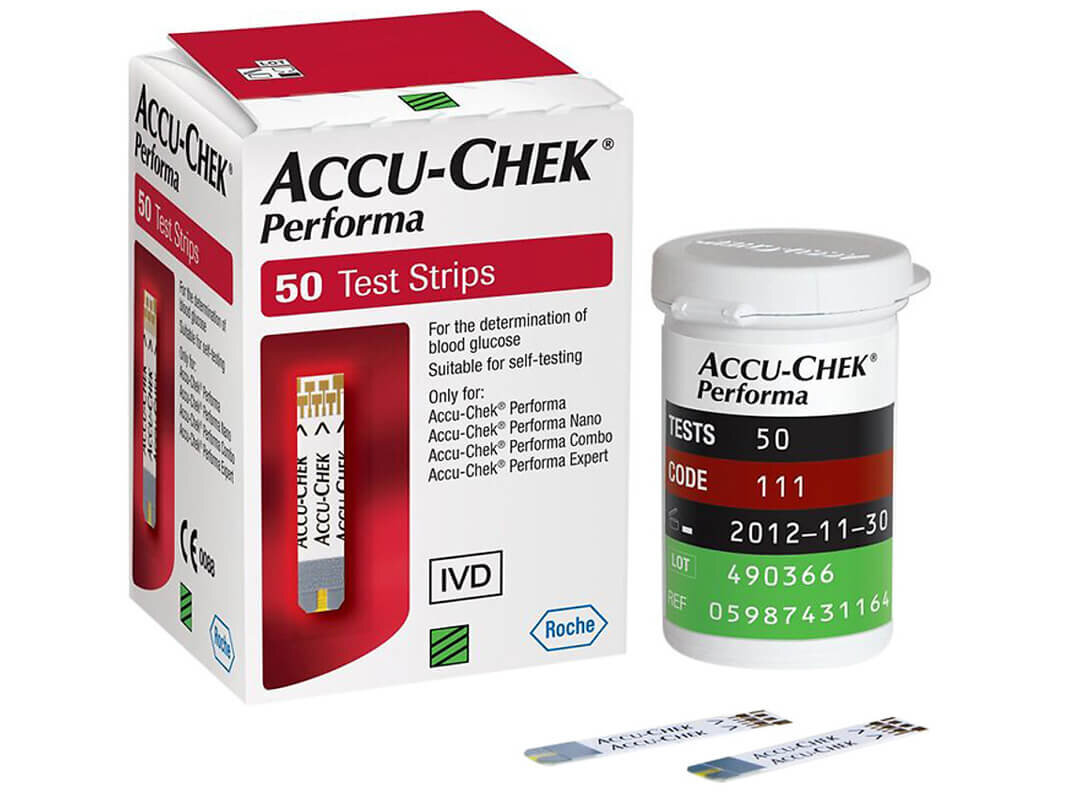 Que thử tiểu đường Accu-Chek