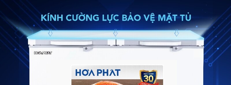 Tủ đông Hòa Phát 1 ngăn 352 Lít HPF AD6352