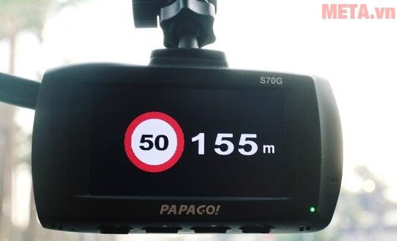 Camera hành trình Papago S70G (có cảnh báo giao thông)