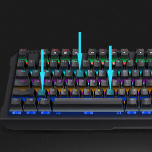 Bàn phím cơ Rapoo V560 Gaming (USB)