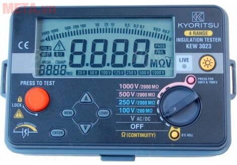 Máy đo điện trở cách điện Kyoritsu 3023